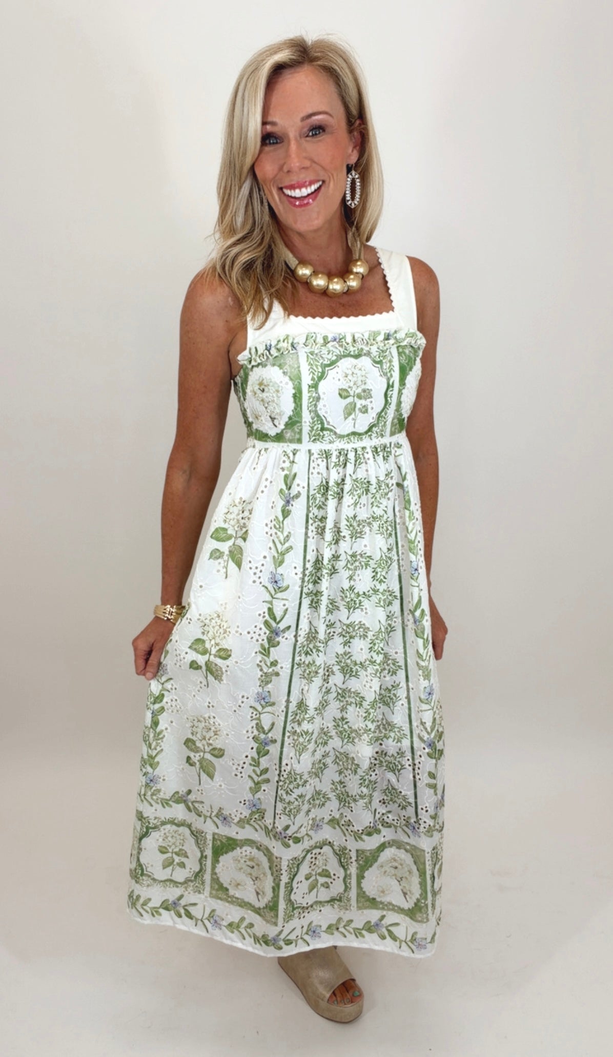 Clover Lane Midi Dress