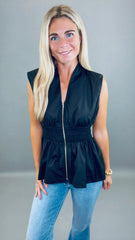 Zip & Cinch Top