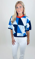 Sapphire Prism Sweater