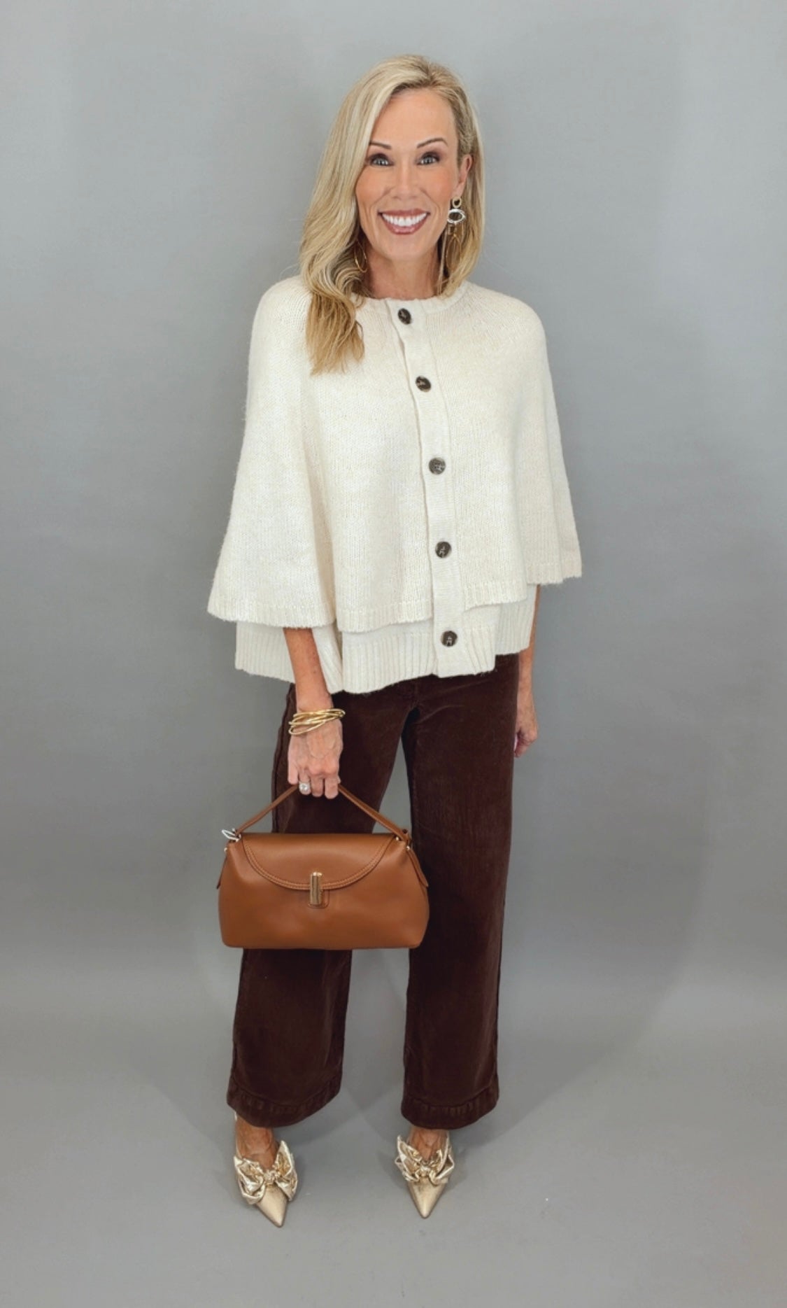 Cape Escape Cardigan (ecru)