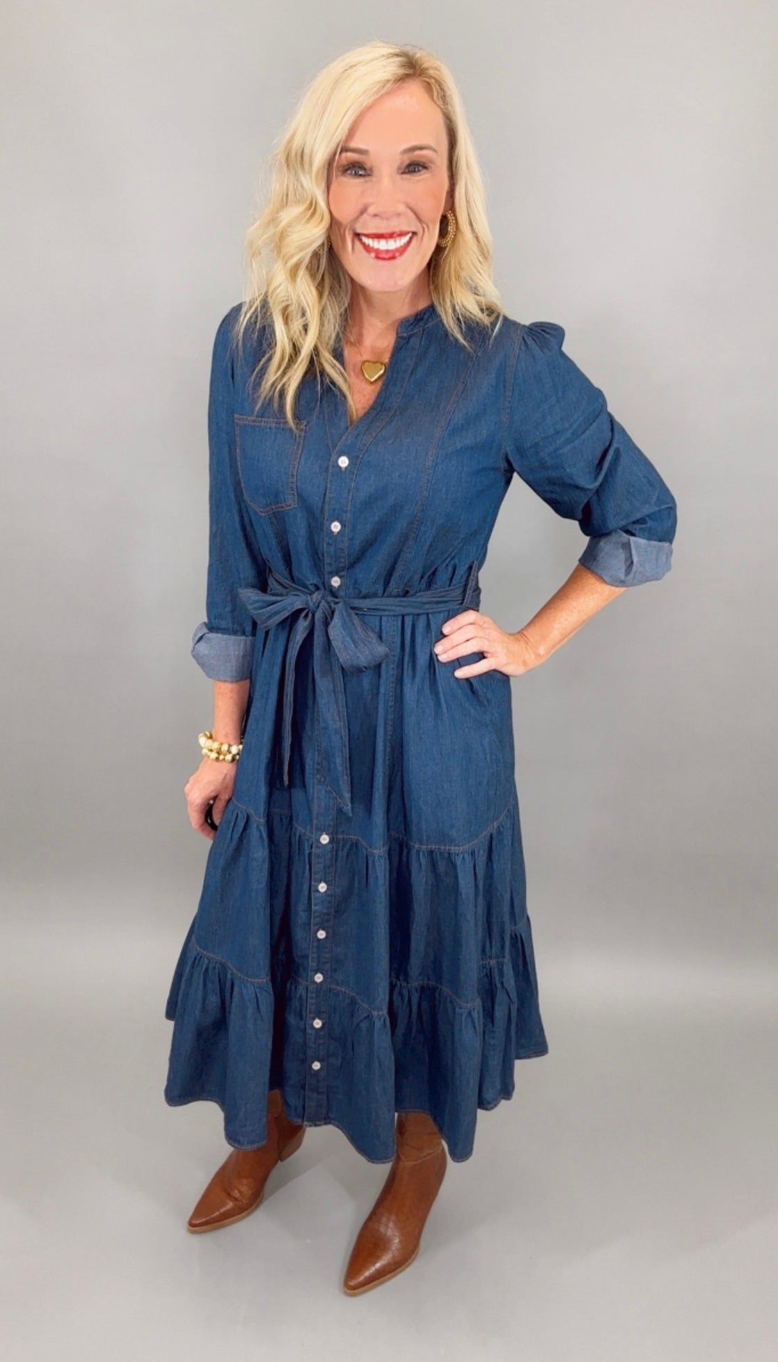 Skylar Denim Dress