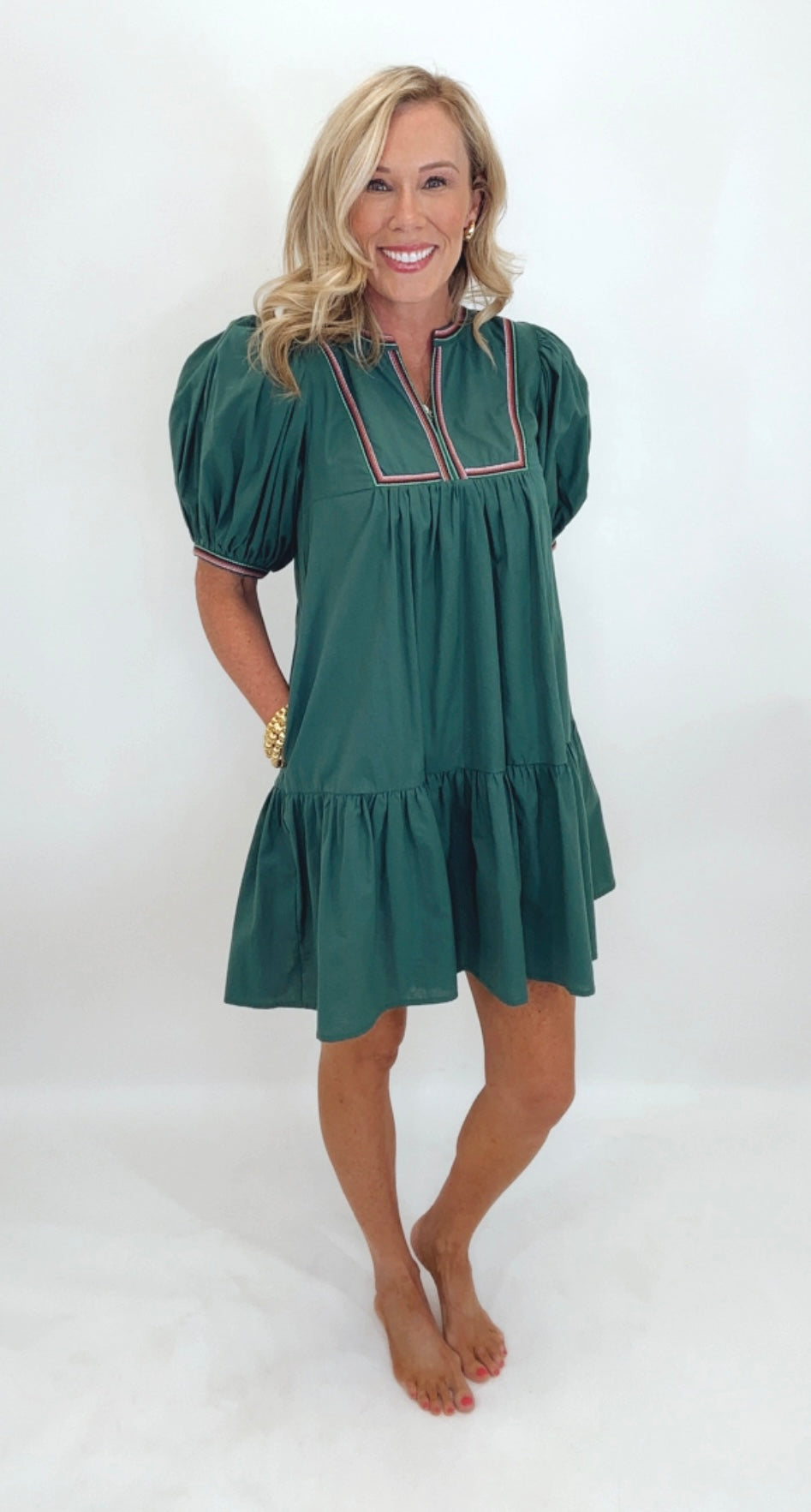 Maribel Dress (green)