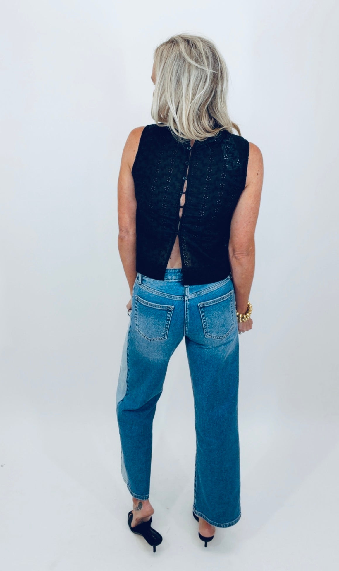 Polished Pretty Top (black)