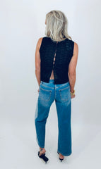 Polished Pretty Top (black)