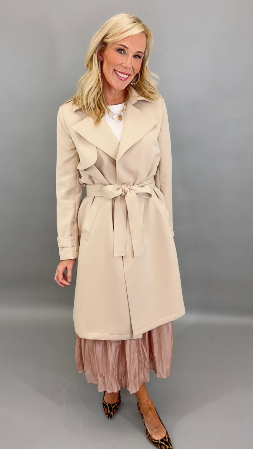 Trendy Trench Coat