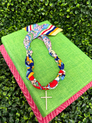 Blessed Blooms Scarf Necklace