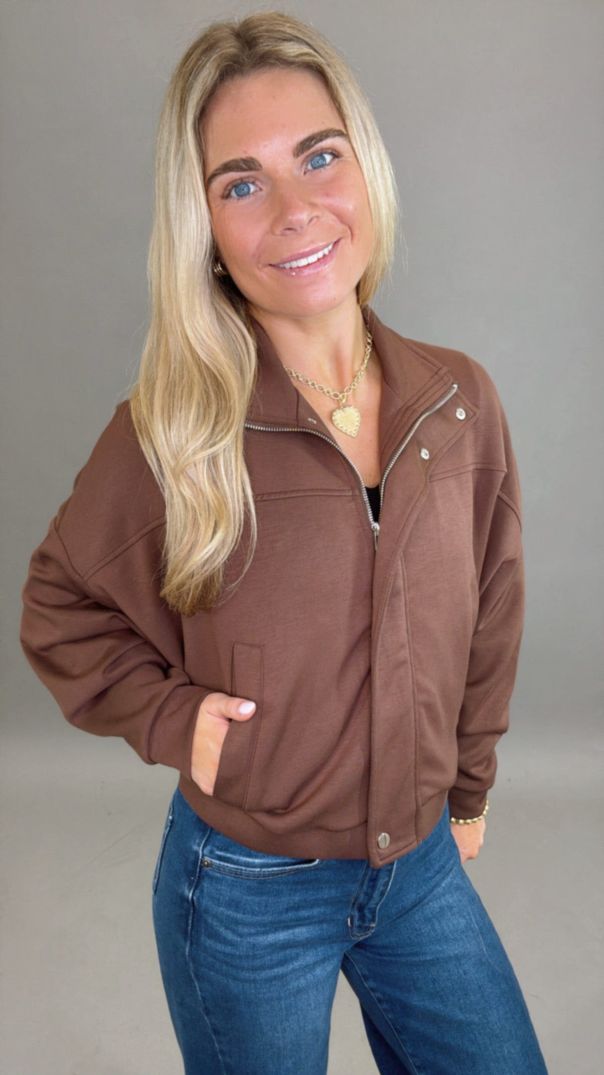 Downtown Drift Jacket (chocolate)