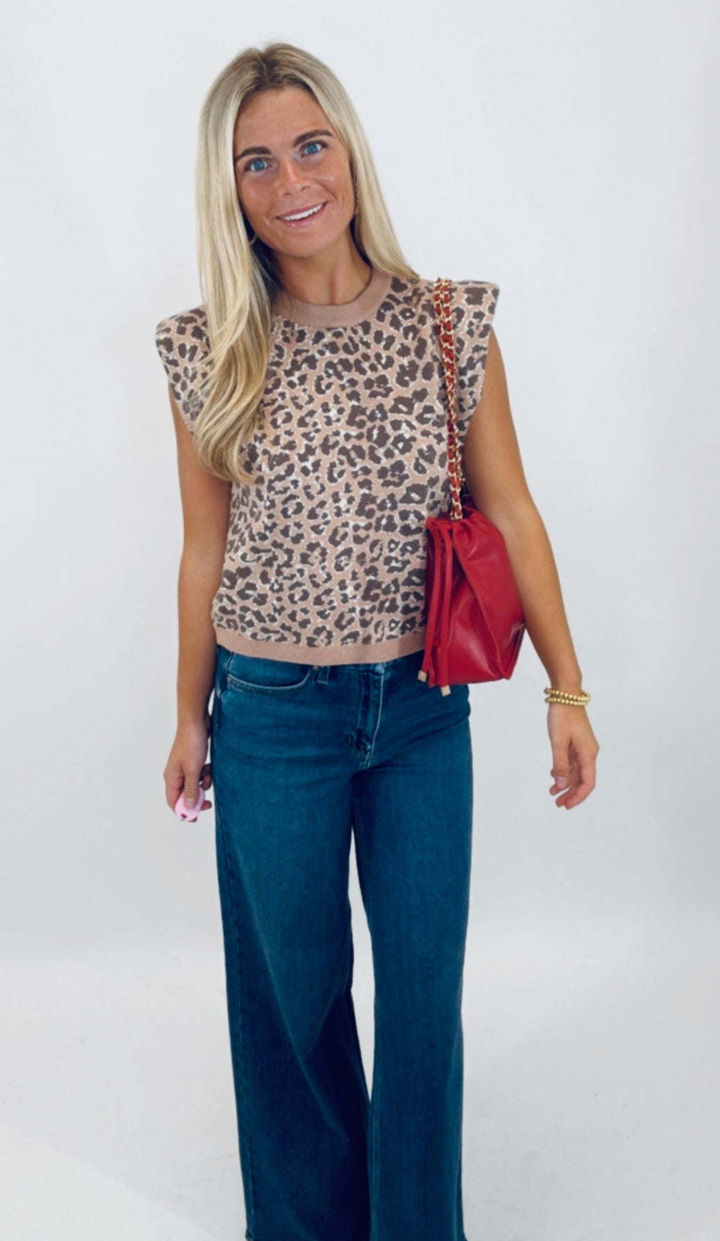 Wild Streak Top (camel)