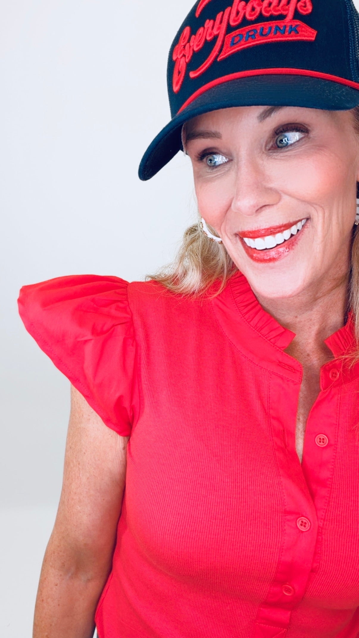 Frill Factor Tee (red)