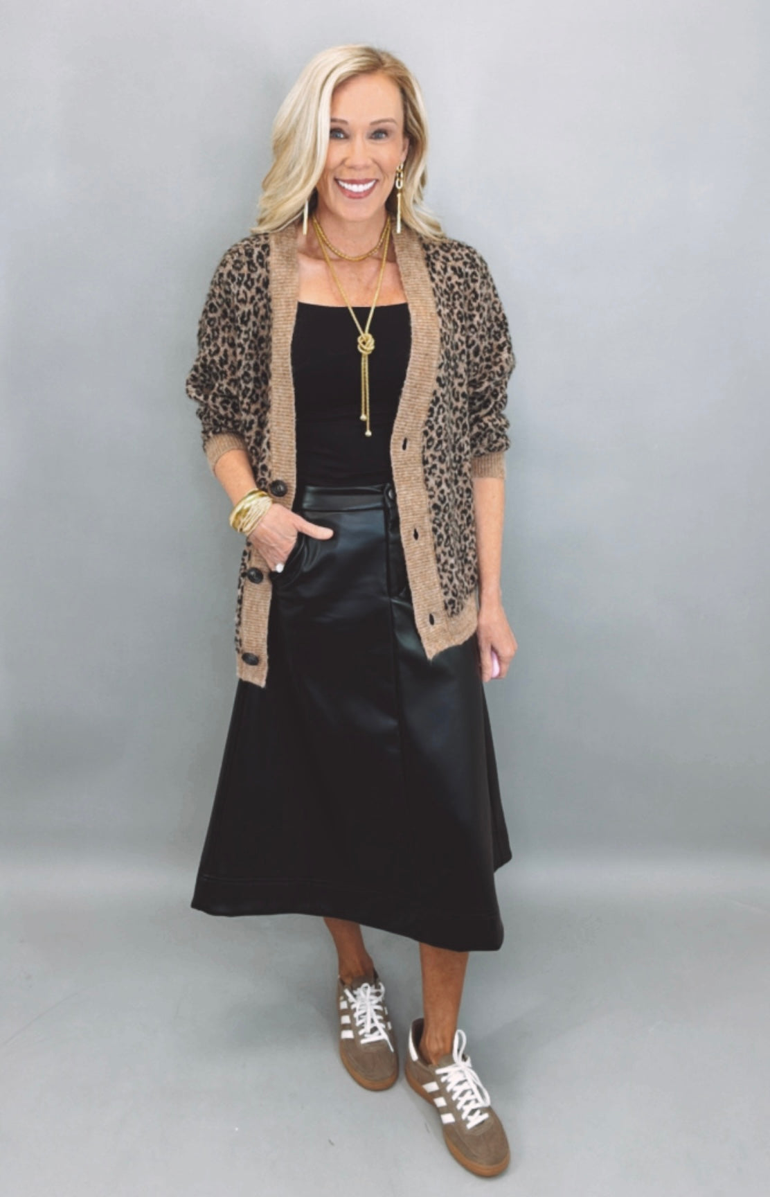 After Dark Midi Skirt