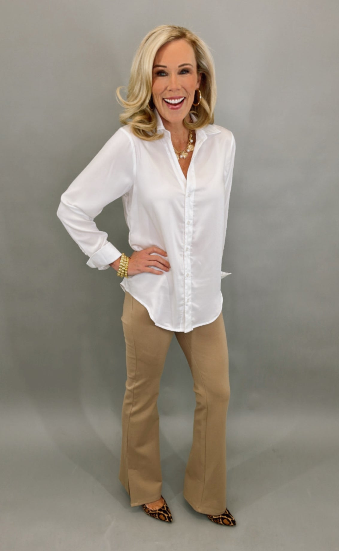 Sutton Satin Blouse