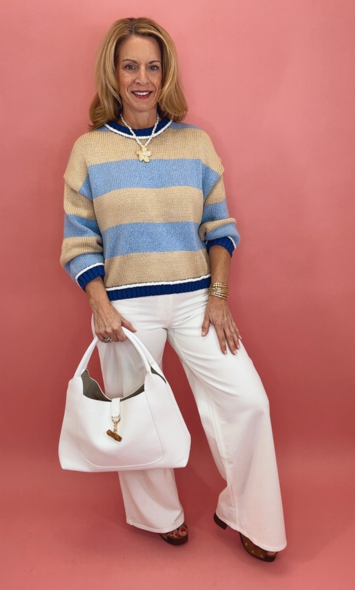 Saltwater Stroll Sweater (blue)