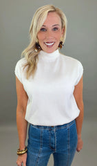 Classic Poise Top (ecru)