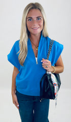 First Class Pullover (blue)
