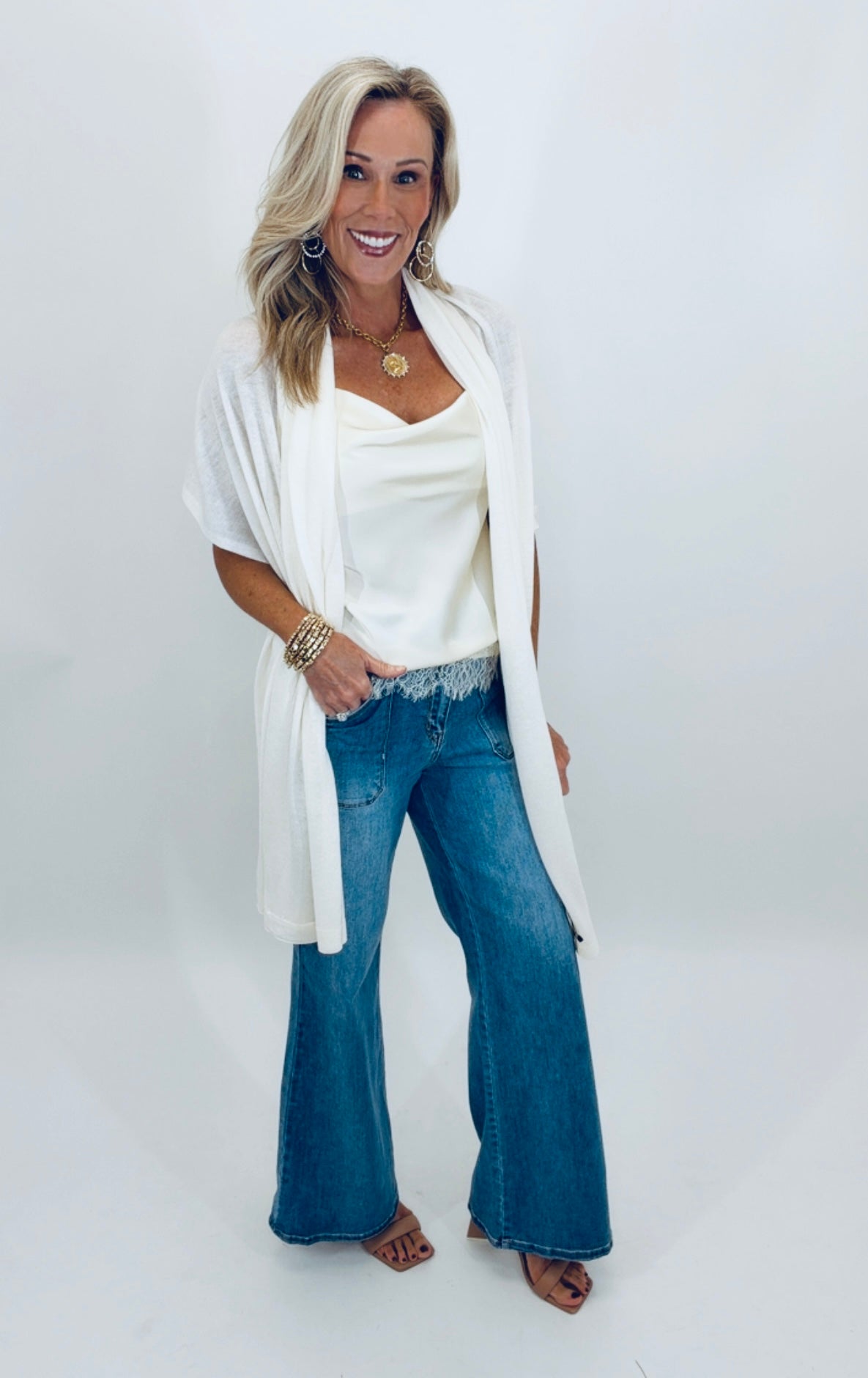 Collins Cashmere Blend Wrap  Description