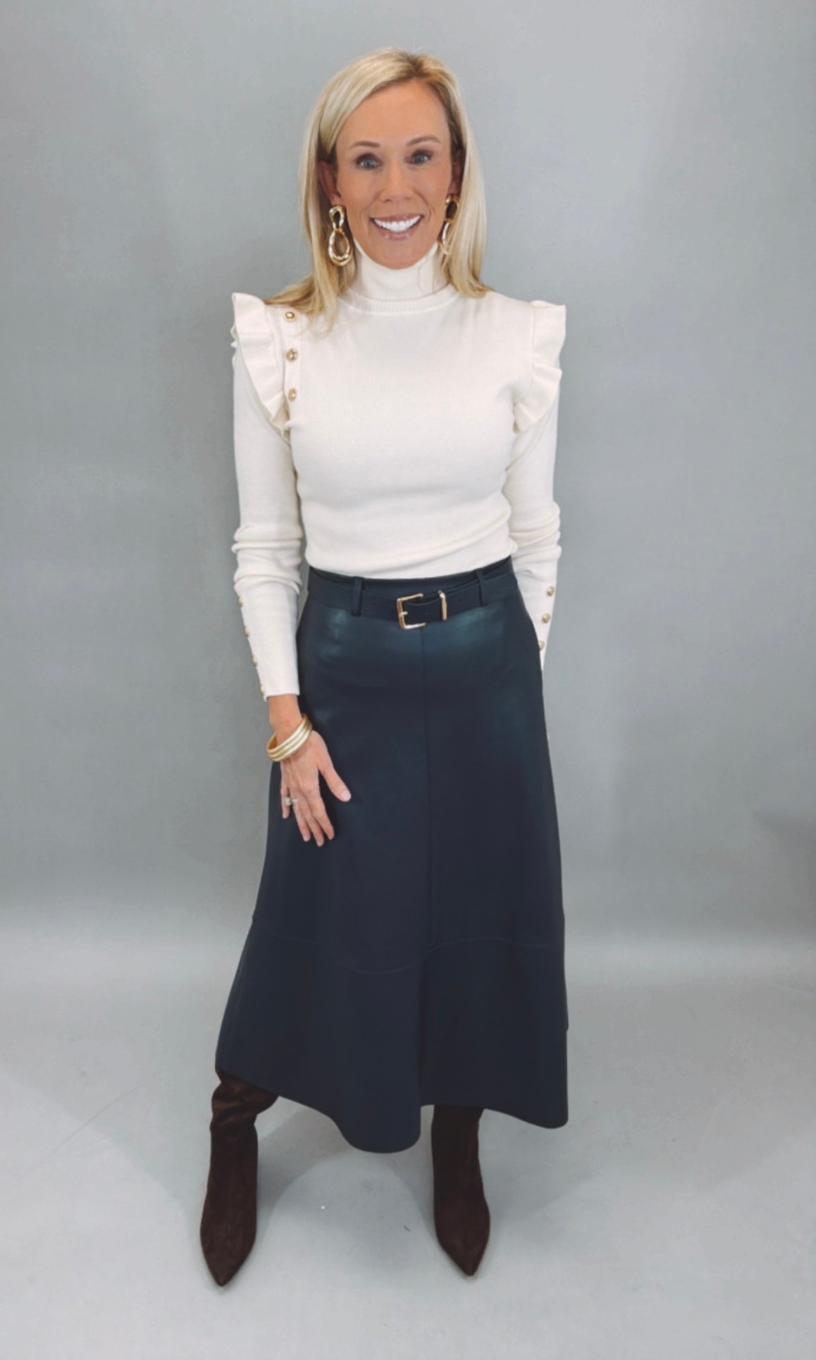 Veronica Top (off white)