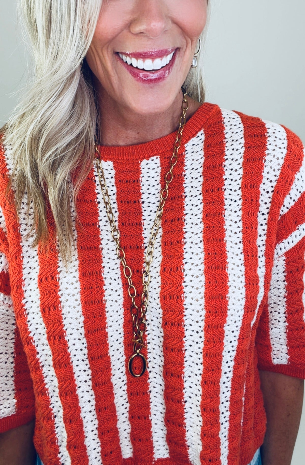 Stripe Society Top