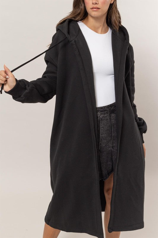 Gotta Have Terry Coat (black)