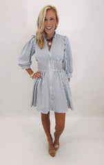 Zip Happens Dress (indigo)