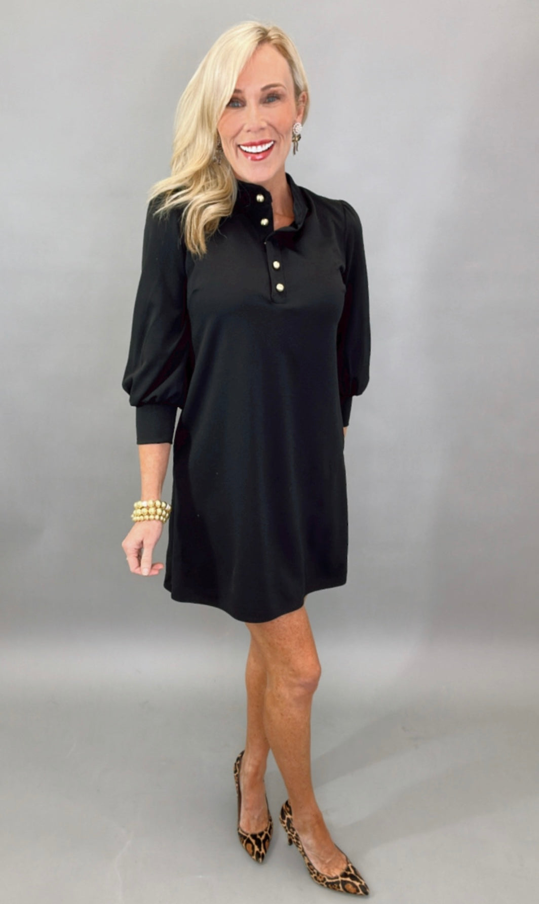 Tucker Dress (black)