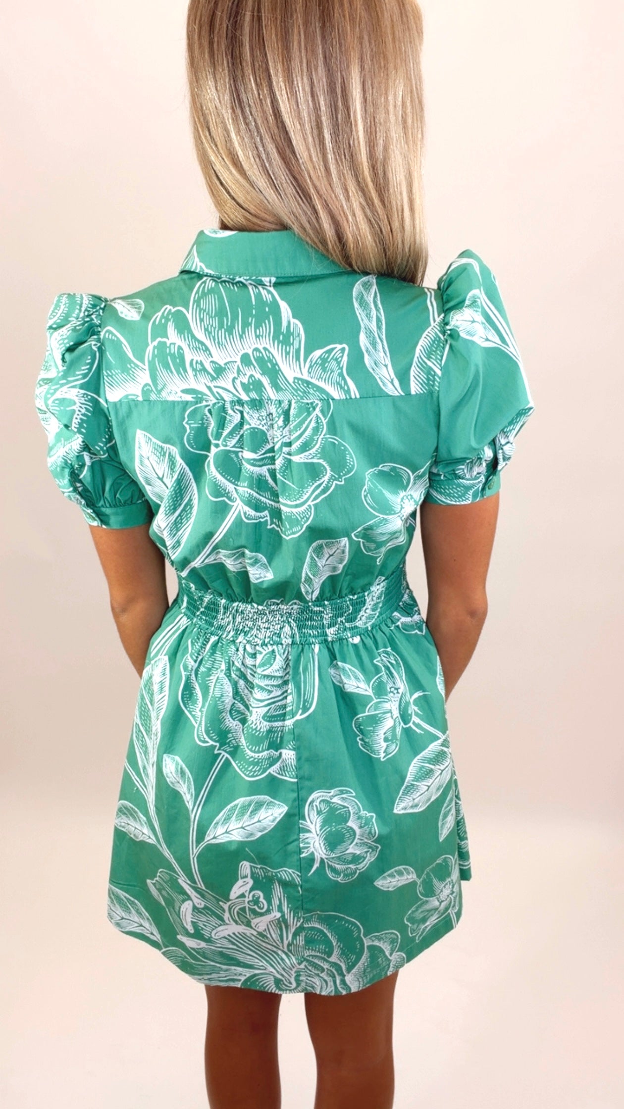 Botanical Sketch Dress