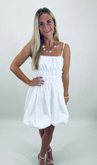 Bring on the Bubbly Dress (white)