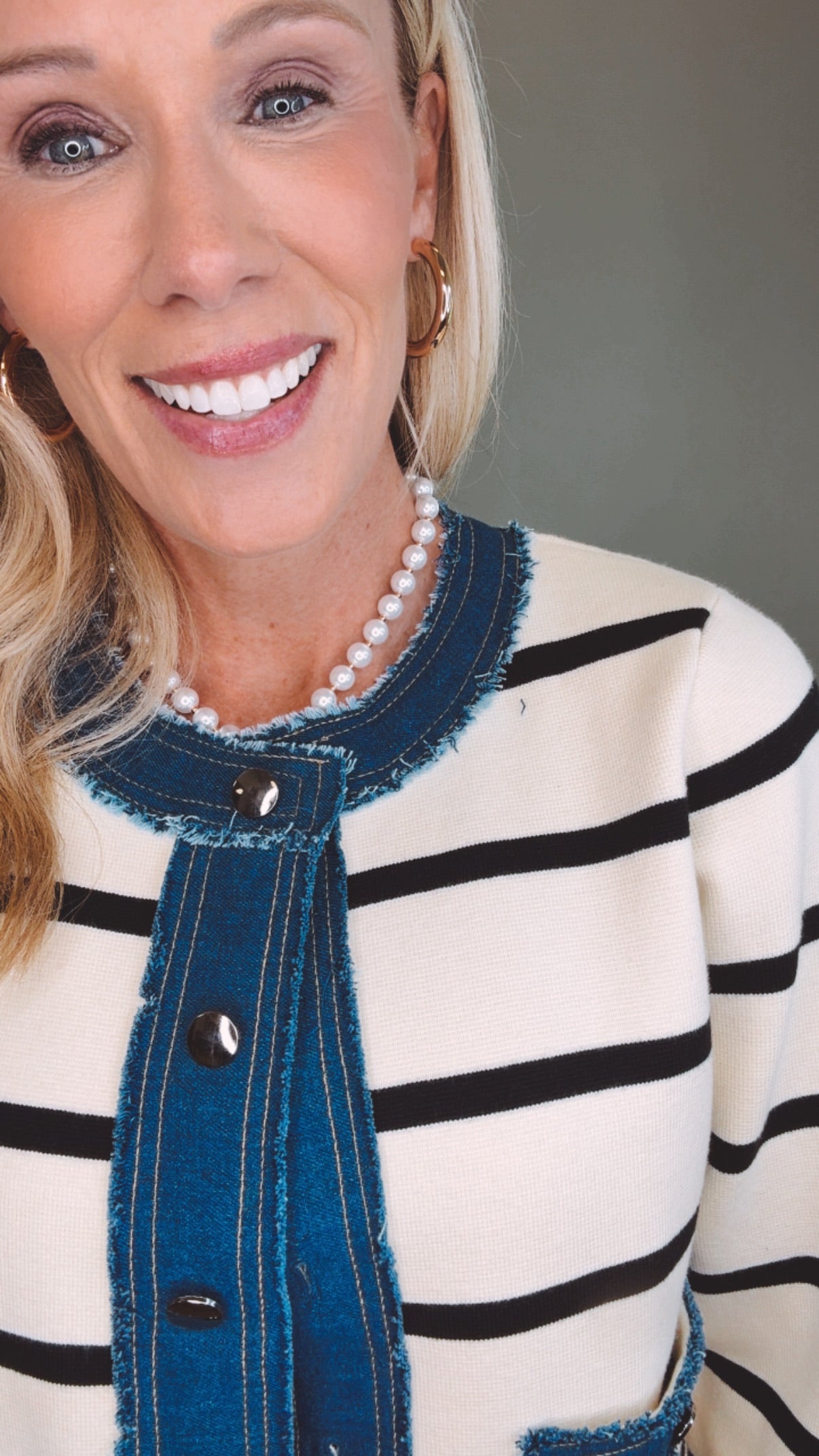 Stripes & Stitches Jacket