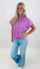 First Class Pullover (lt magenta)