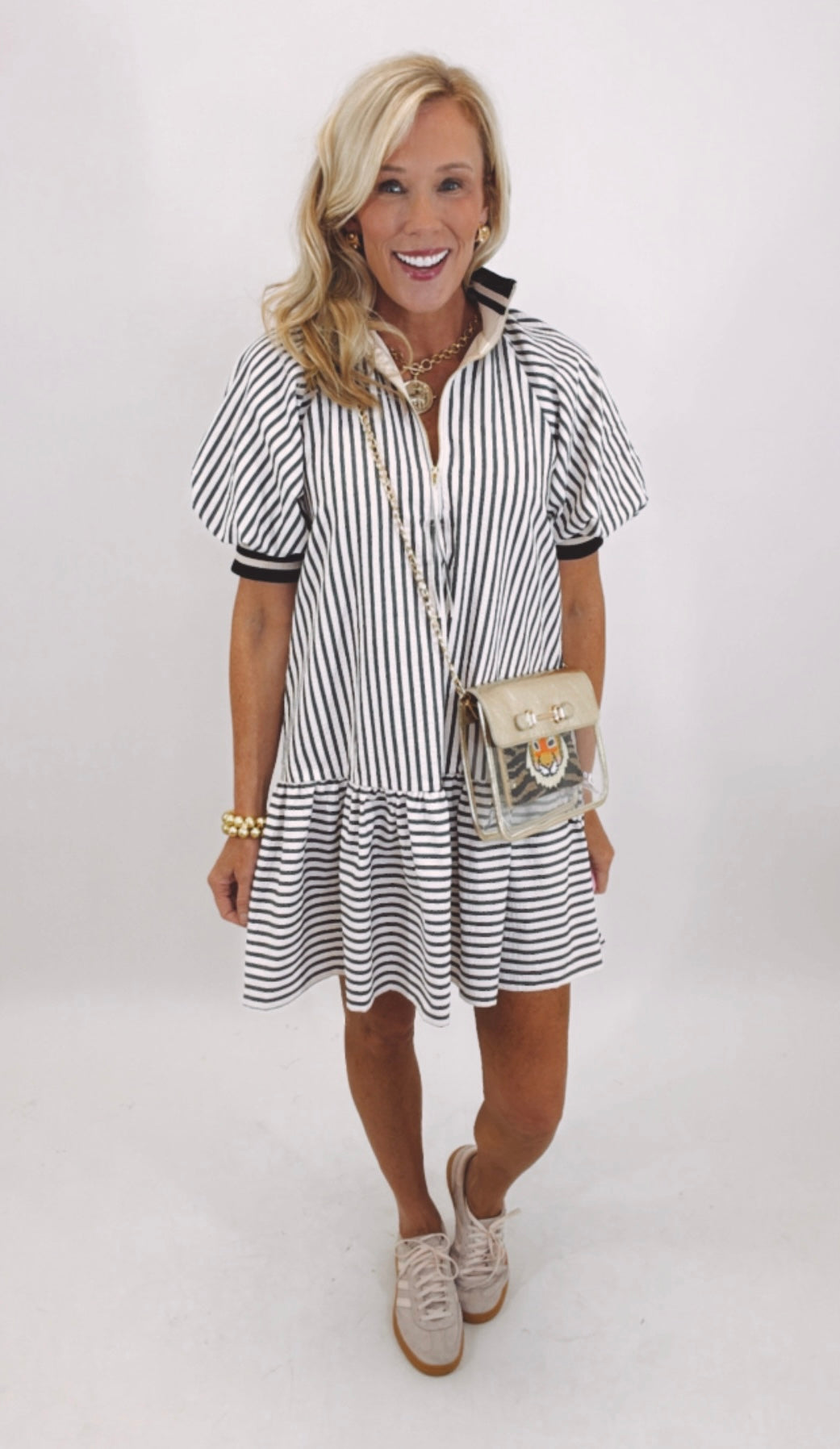 Sideline Stripes Dress