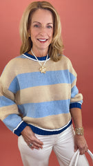 Saltwater Stroll Sweater (blue)