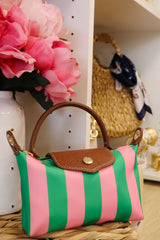 Jet Set Mini Stripe Bag