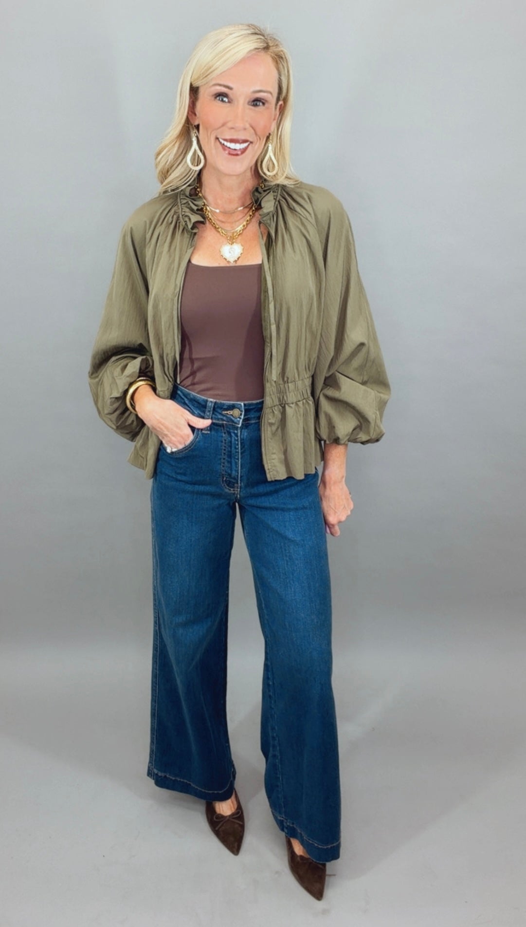 The Finley Jacket (olive)