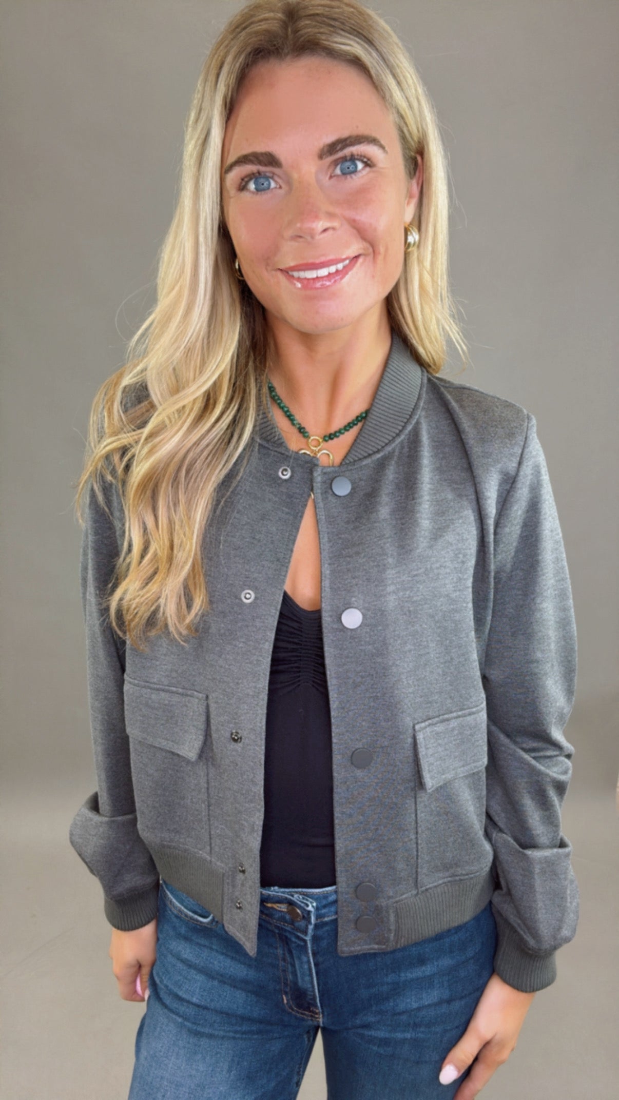 Simone Bomber (grey)