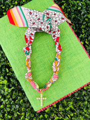 Sunday Bloom Scarf Necklace