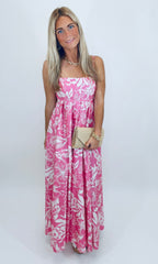 Island Tie Affair Maxi Dress