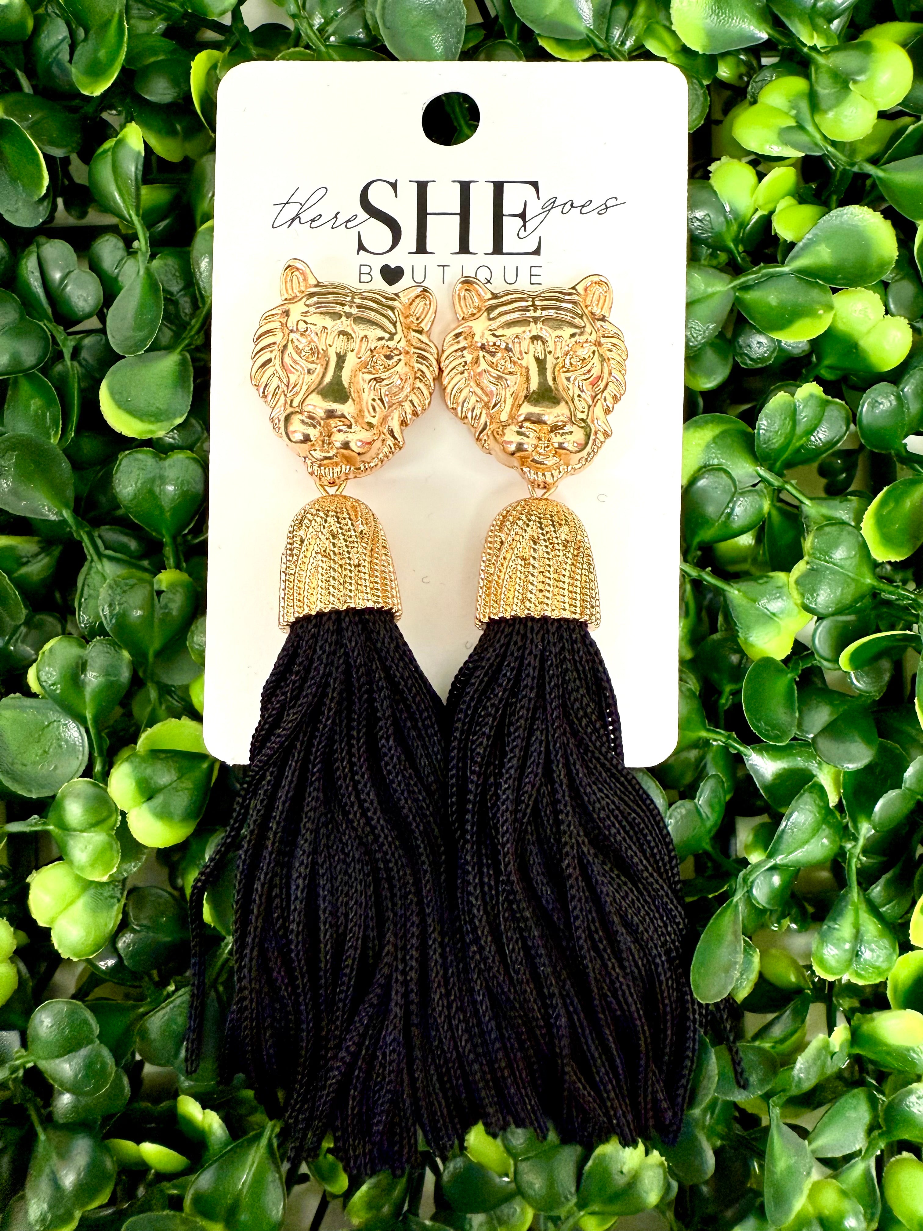 Tiger Tail Earring