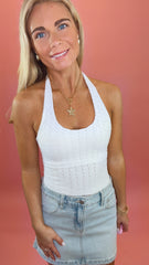 Lace Luxe Halter Top