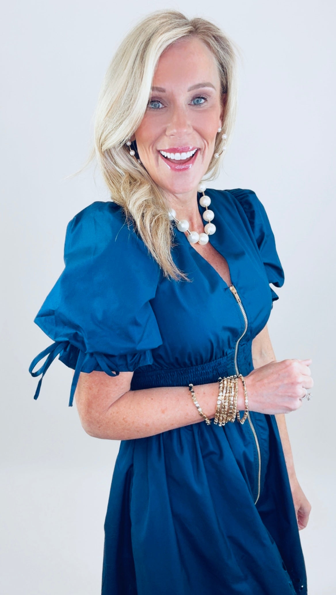 Little Luxe Dress (navy)