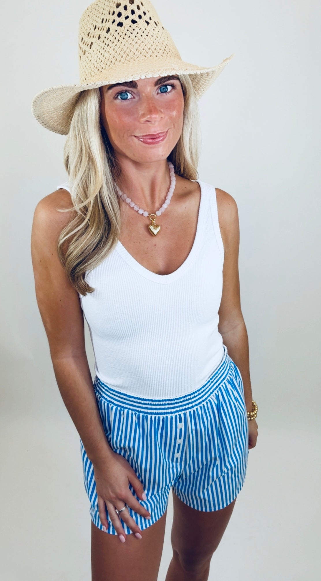 Double Take Ribbed Tank