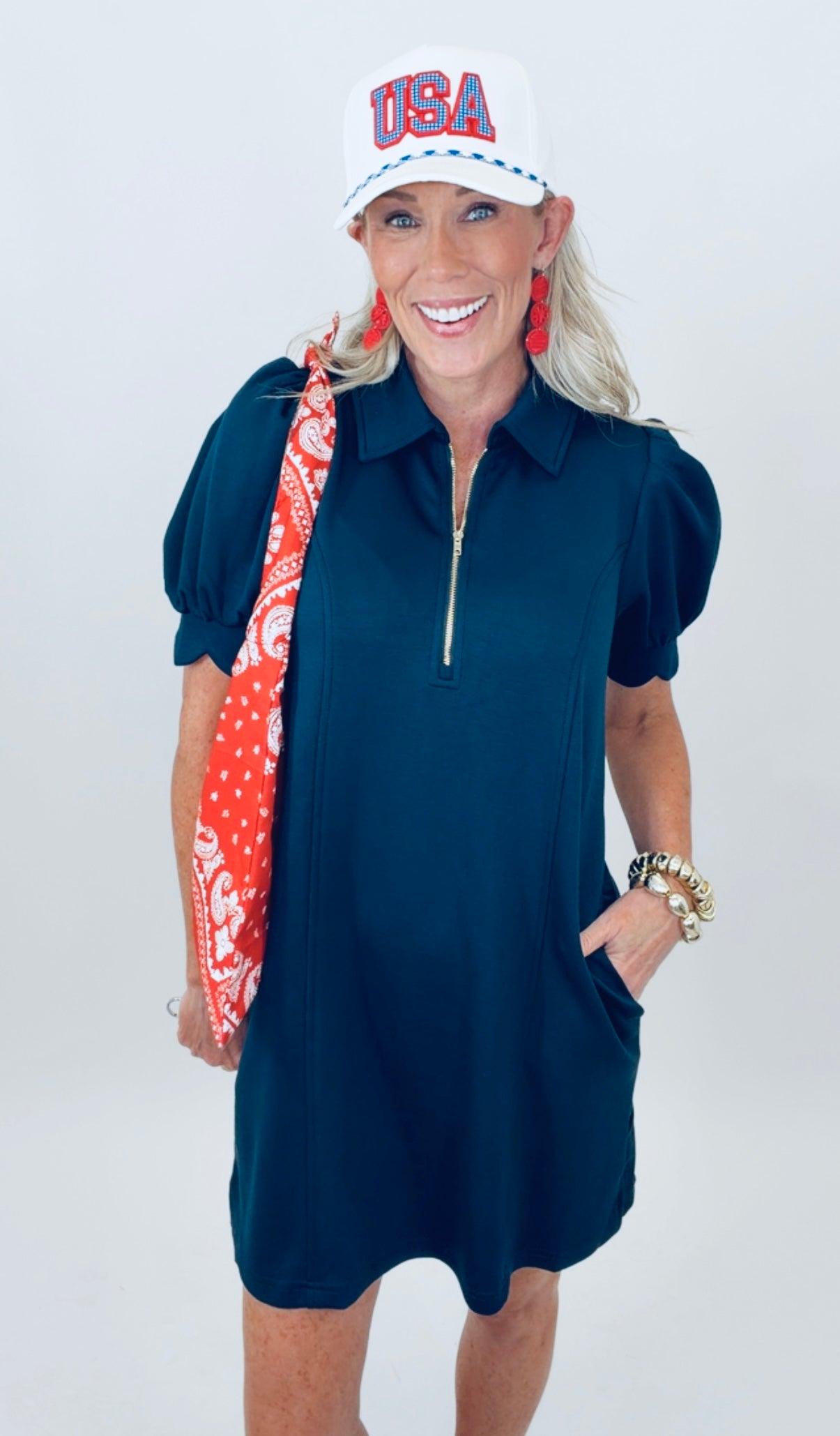 Summer State of Mind Dress (navy)