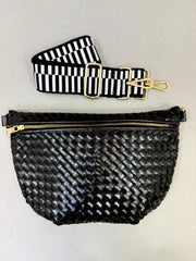 Woven Bum Bag (black)