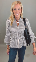 Signature Line Top (black)