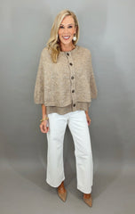 Cape Escape Cardigan (taupe)