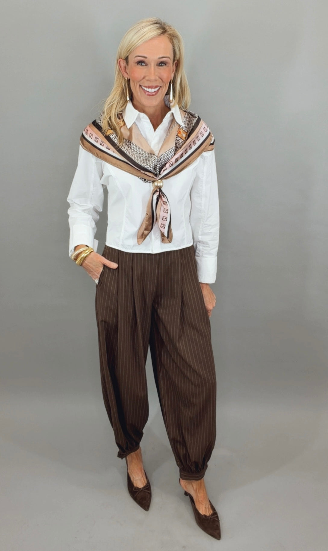 Pinstripe Prep Pant