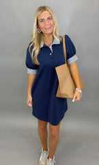 Uptown Dress (navy)