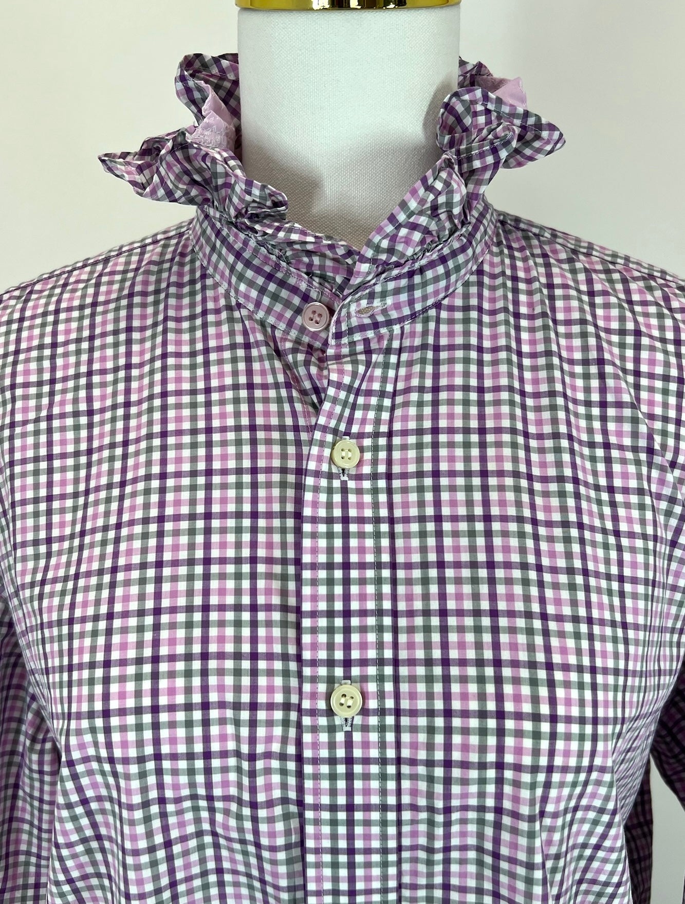 Second Story Shirt (Ted Baker/PurpleChk/M)