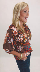 Bohemian Bloom Top
