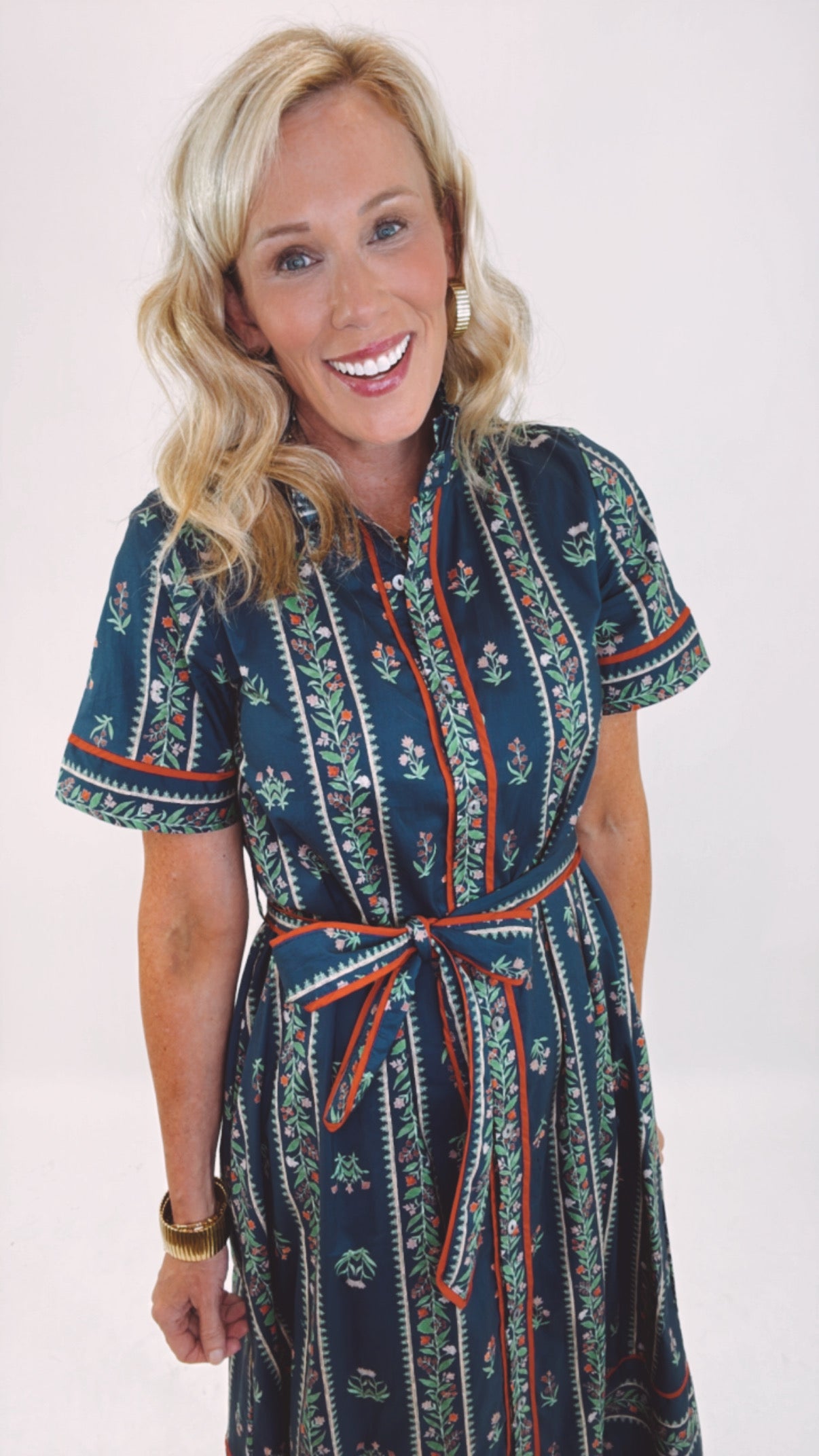 Garden Stroll Midi Dress