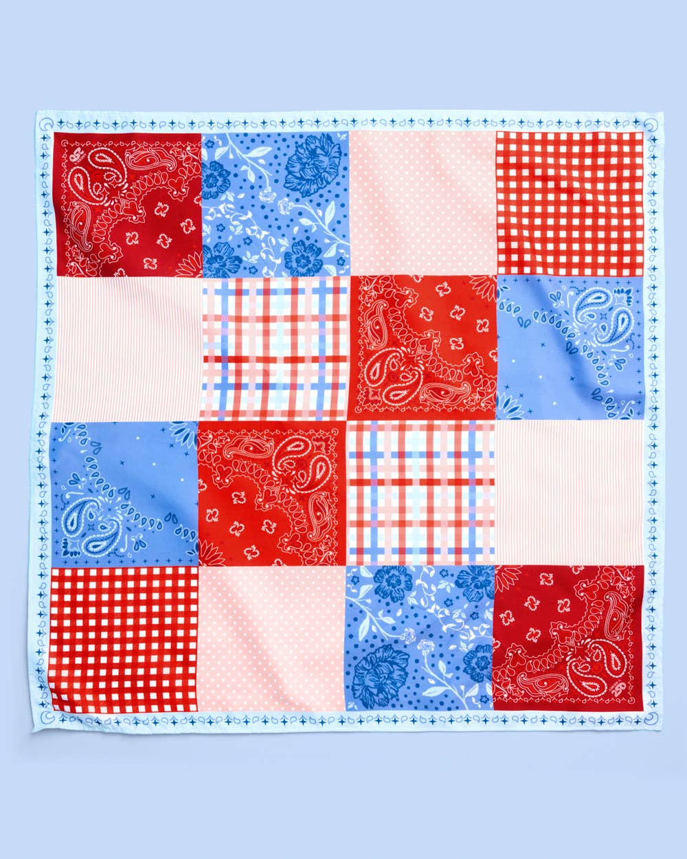 America 250 Patchwork Scarf