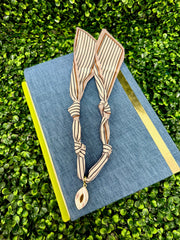 Marquise Glow Scarf Necklace